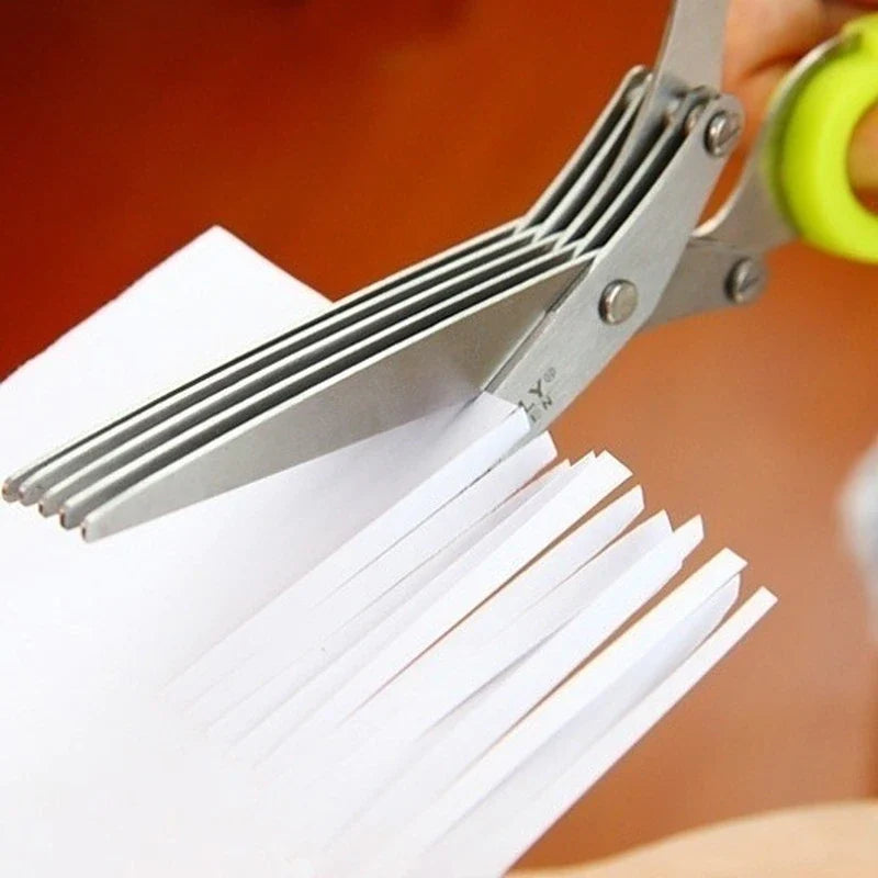 ๐ฅ5-Blade Kitchen Salad Scissors