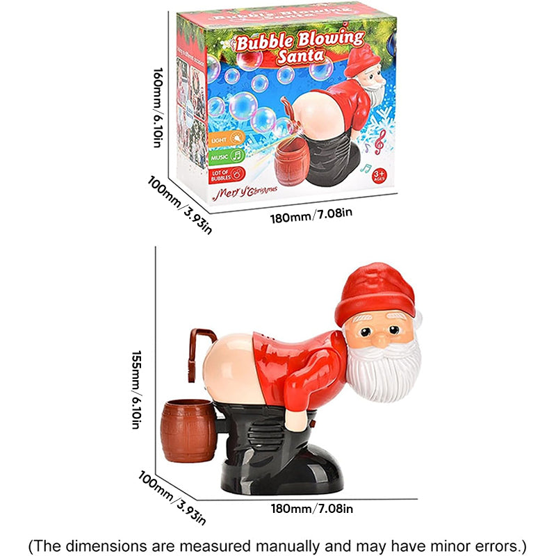 ๐
Christmas Big Sale ๐Funny Santa Bubble Blowing Machine โ Exquisite Gift Box Edition ๐โจ