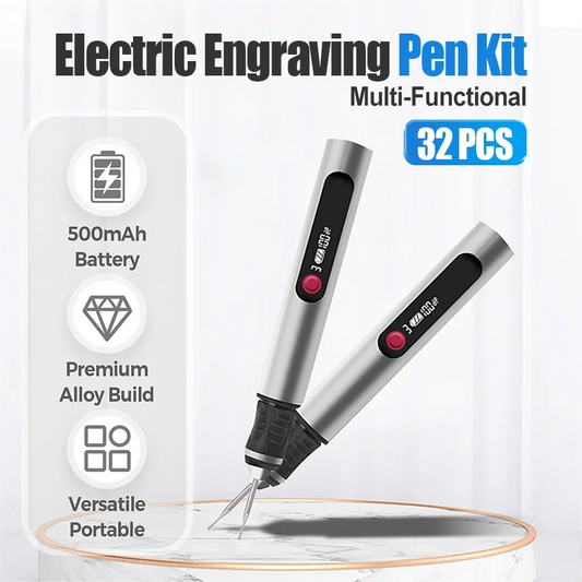 ✨Multi-Functional Electric Engraving Pen Kit – Precision Carving, Polishing & DIY Art