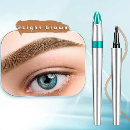 Negusy™ 3D Waterproof Microblading Eyebrow Pencil – Natural, Long-Lasting & Smudge-Proof