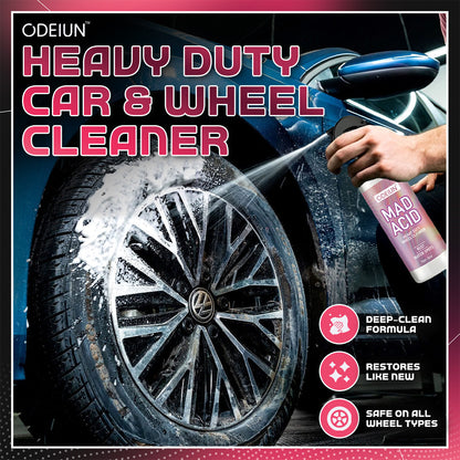 ODEIUN™ Heavy Duty Car & Wheel Cleaner — Rust • Water Spots • Grime — Gone in Seconds✨