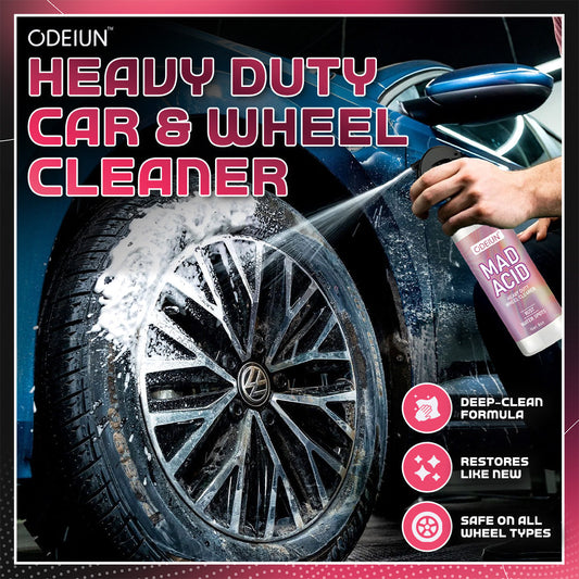 ODEIUN™ Heavy Duty Car & Wheel Cleaner — Rust • Water Spots • Grime — Gone in Seconds✨