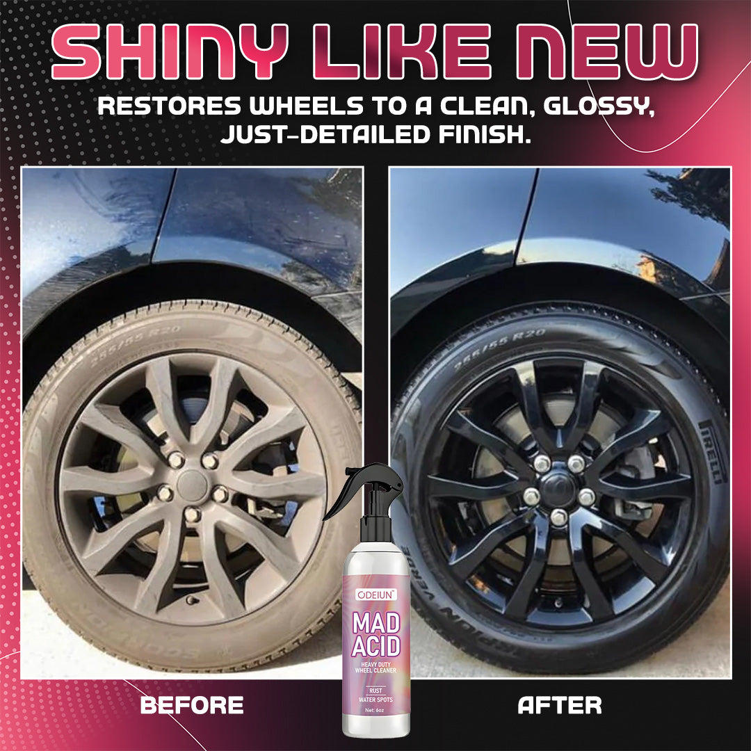 ODEIUN™ Heavy Duty Car & Wheel Cleaner — Rust • Water Spots • Grime — Gone in Seconds✨