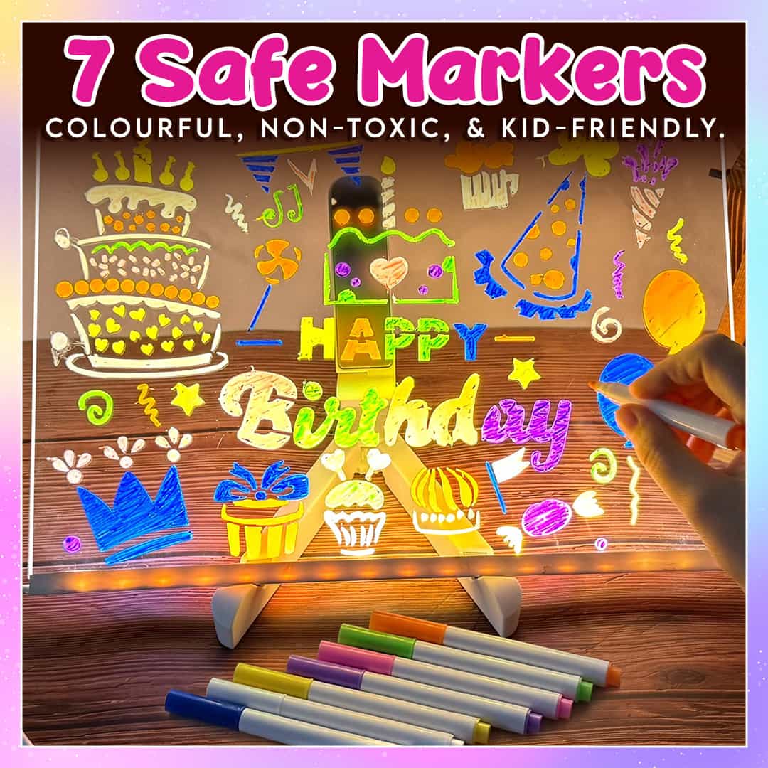 🎁Creative Rewritable Acrylic LED Message Board 🎨