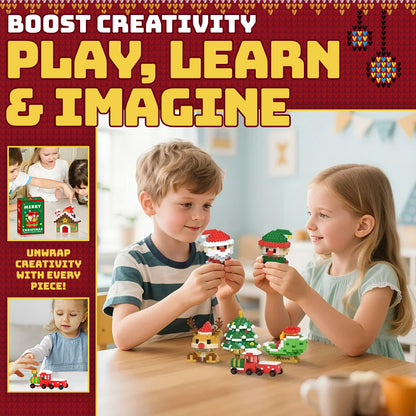 🔥Christmas Holiday Building Blocks Set - Educational Toy for Children