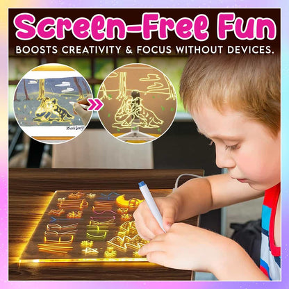 🎁Creative Rewritable Acrylic LED Message Board 🎨