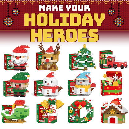 🔥Christmas Holiday Building Blocks Set - Educational Toy for Children