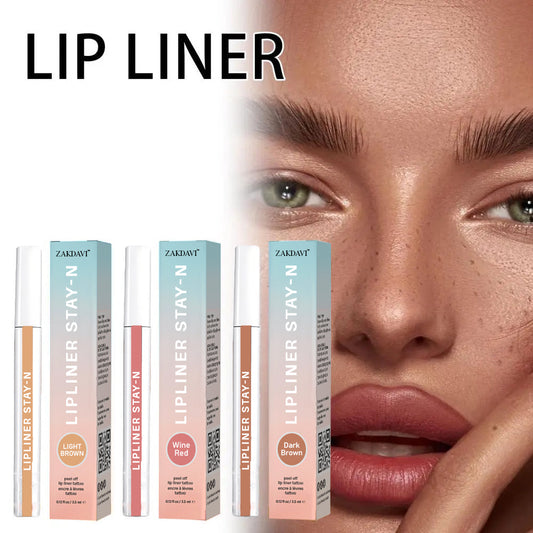Peel-Off Lip Liner: Plump Your Lips & Long-Lasting Makeup