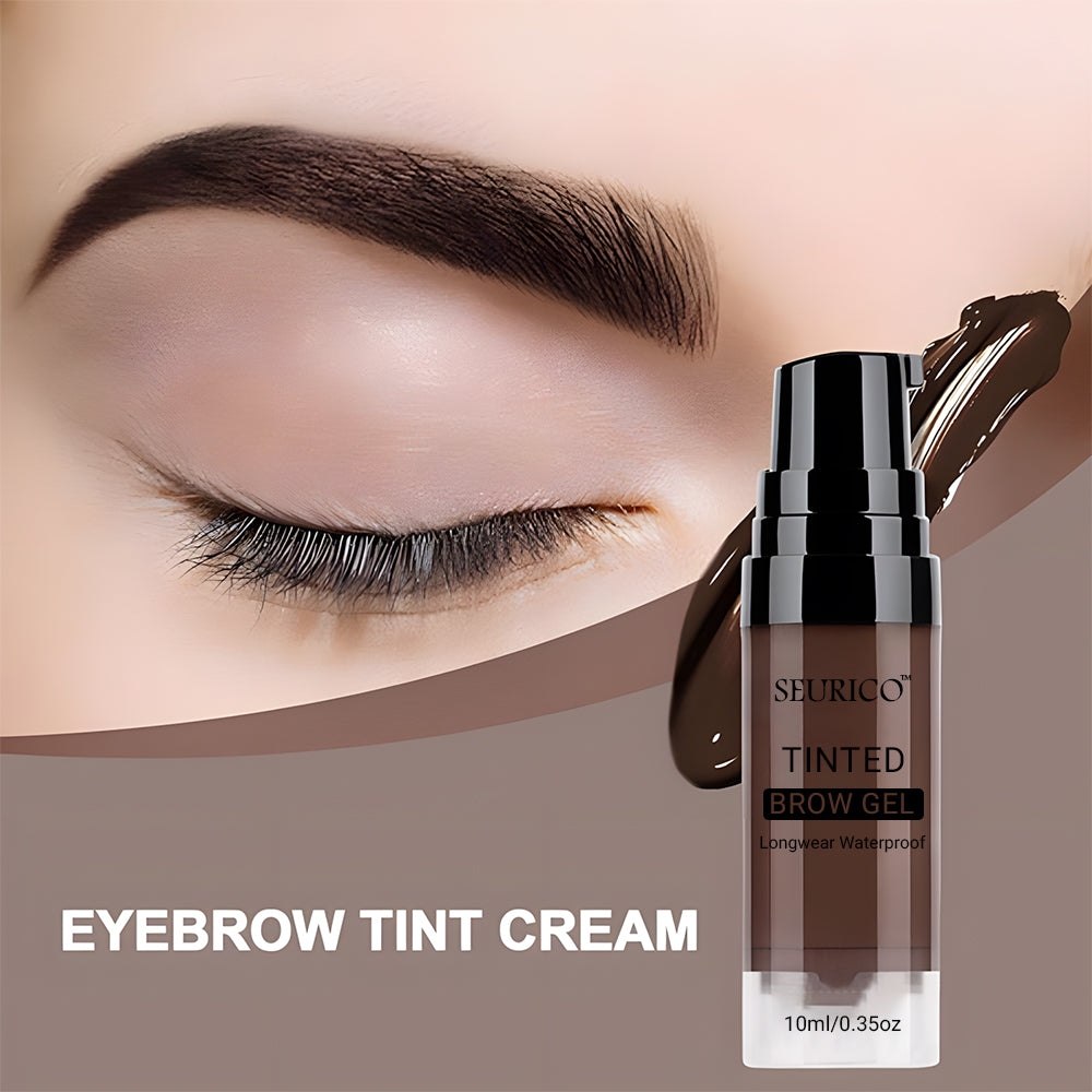 Seurico™ Semi-Permanent Eyebrow Tattoo Gel – 72H Waterproof Brow Tint, Nourishes & Shapes Sparse Brows