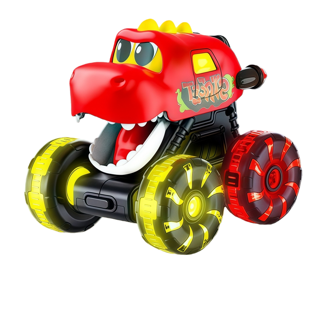 Red T-Rex Truck