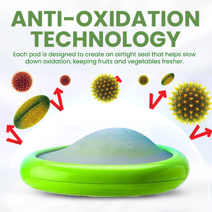 Odeiun™ Silicone Stretch Pods – Eco-Friendly Food Savers