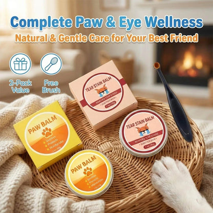 Pet Tear Stain Removal & Protection Balm Set