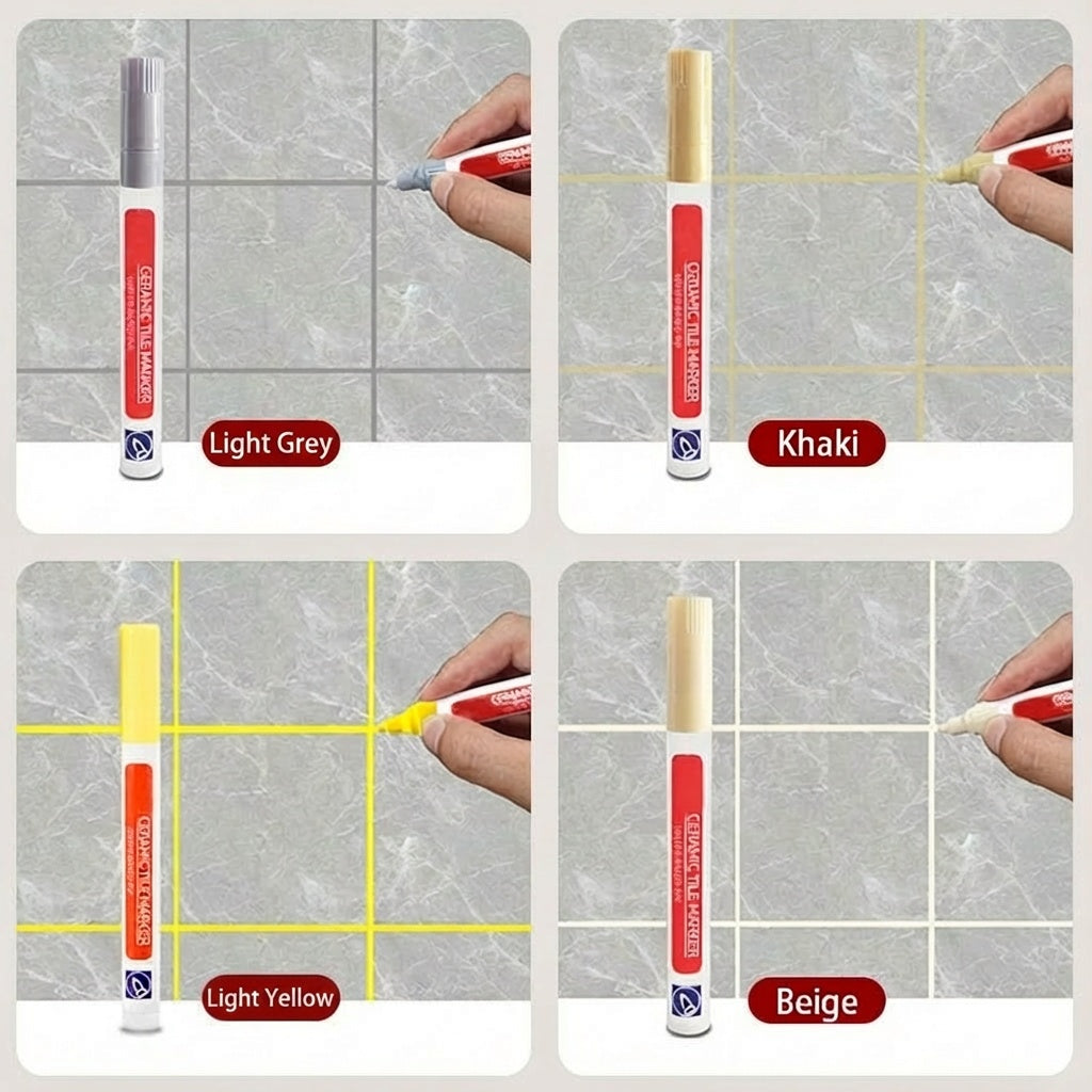 ⏳Time-Limited Special⏰Anti-Mould & Waterproof Joint Pen for Ceramic Tiles! 🧱