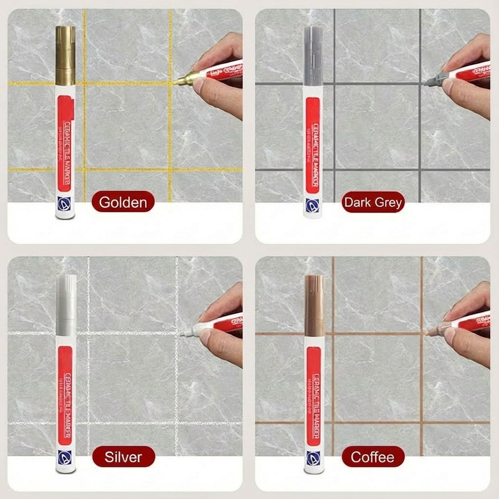 ⏳Time-Limited Special⏰Anti-Mould & Waterproof Joint Pen for Ceramic Tiles! 🧱