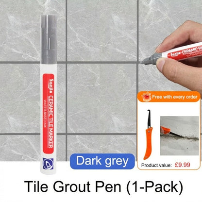 ⏳Time-Limited Special⏰Anti-Mould & Waterproof Joint Pen for Ceramic Tiles! 🧱