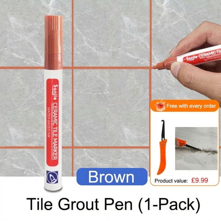 ⏳Time-Limited Special⏰Anti-Mould & Waterproof Joint Pen for Ceramic Tiles! 🧱