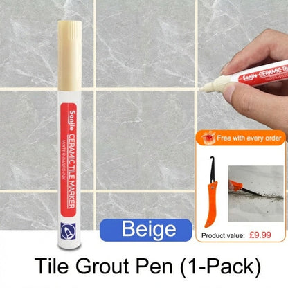 ⏳Time-Limited Special⏰Anti-Mould & Waterproof Joint Pen for Ceramic Tiles! 🧱