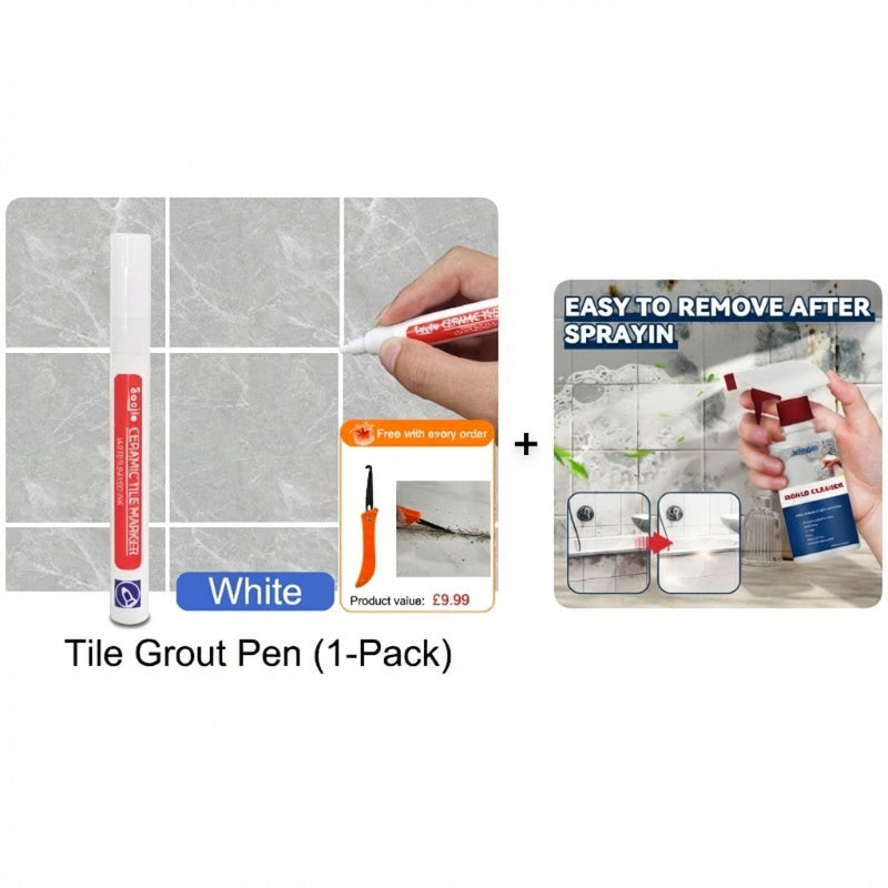 ⏳Time-Limited Special⏰Anti-Mould & Waterproof Joint Pen for Ceramic Tiles! 🧱