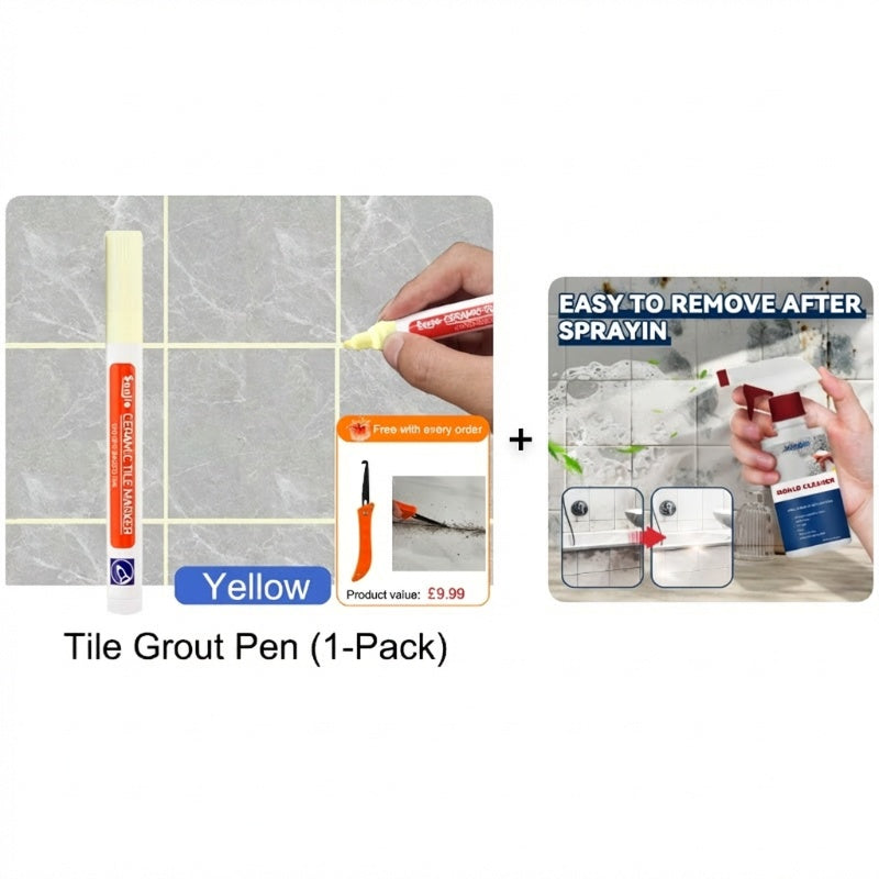 ⏳Time-Limited Special⏰Anti-Mould & Waterproof Joint Pen for Ceramic Tiles! 🧱
