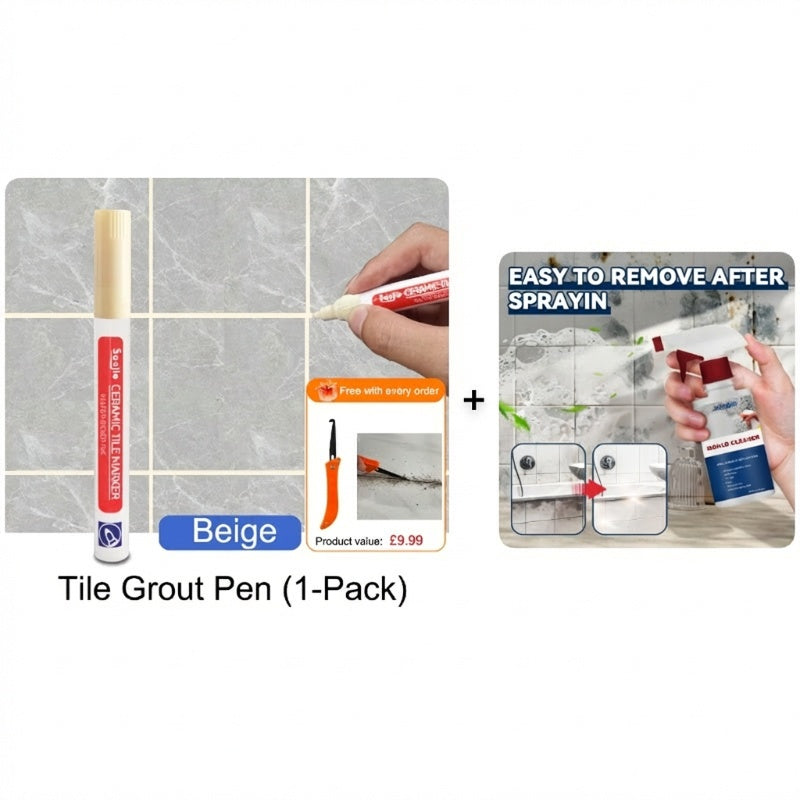 ⏳Time-Limited Special⏰Anti-Mould & Waterproof Joint Pen for Ceramic Tiles! 🧱