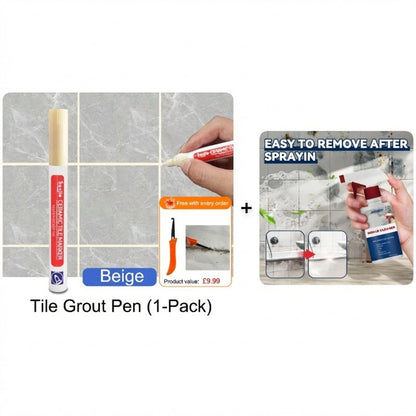 ⏳Time-Limited Special⏰Anti-Mould & Waterproof Joint Pen for Ceramic Tiles! 🧱