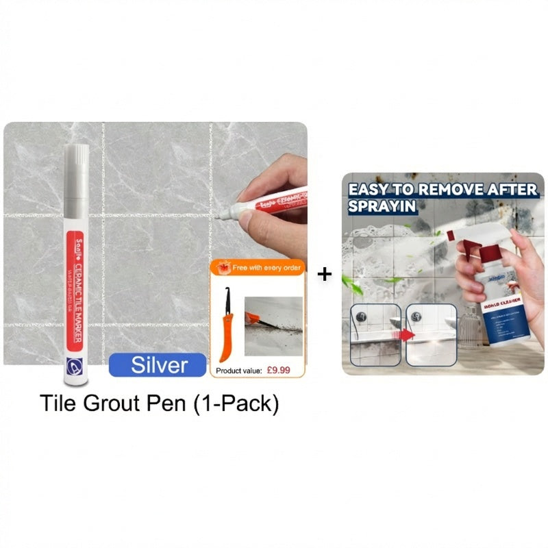 ⏳Time-Limited Special⏰Anti-Mould & Waterproof Joint Pen for Ceramic Tiles! 🧱