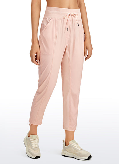 Striped Pants with Pockets 25''- Cinched Leg