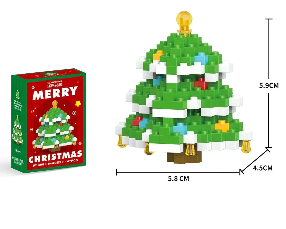 🔥Christmas Holiday Building Blocks Set - Educational Toy for Children