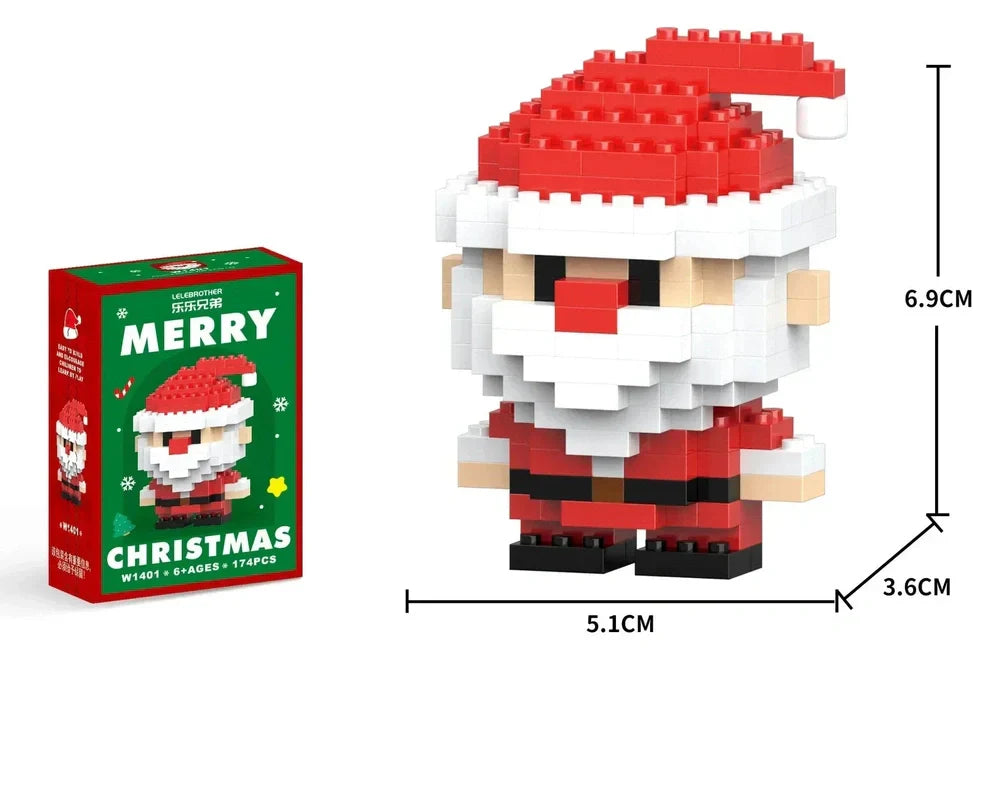 🔥Christmas Holiday Building Blocks Set - Educational Toy for Children