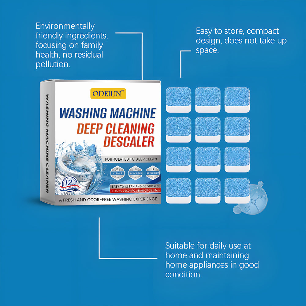 Odeiun™ Washing Machine Deep Cleaning Descaler