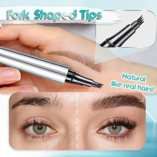 Negusy™ 3D Waterproof Microblading Eyebrow Pencil – Natural, Long-Lasting & Smudge-Proof