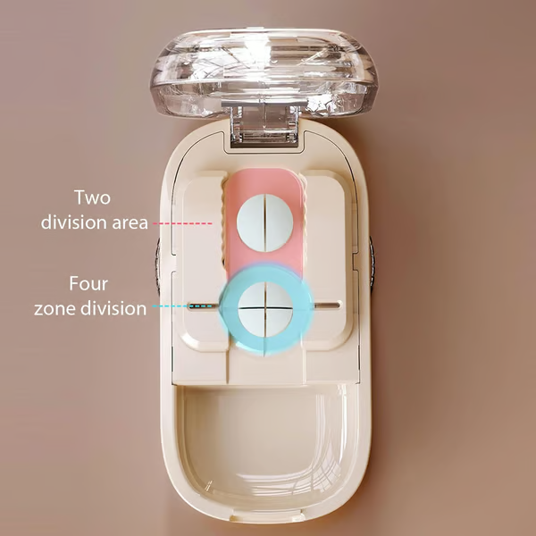 Adjustable Pill Cutter and Splitter for Multiple Pills