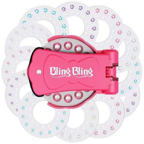 🔥【HOT】- ❤️60% OFF✨Glitter Diamond Styling Tools Hair Gemstone Styling Set💎