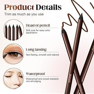 ✨Smudge-Proof All-Day Eyeliner for Oily Lids