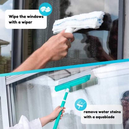 🏆Flash Sale💥Zakdavi™ Recyclable Silicone Window Squeegee Kit
