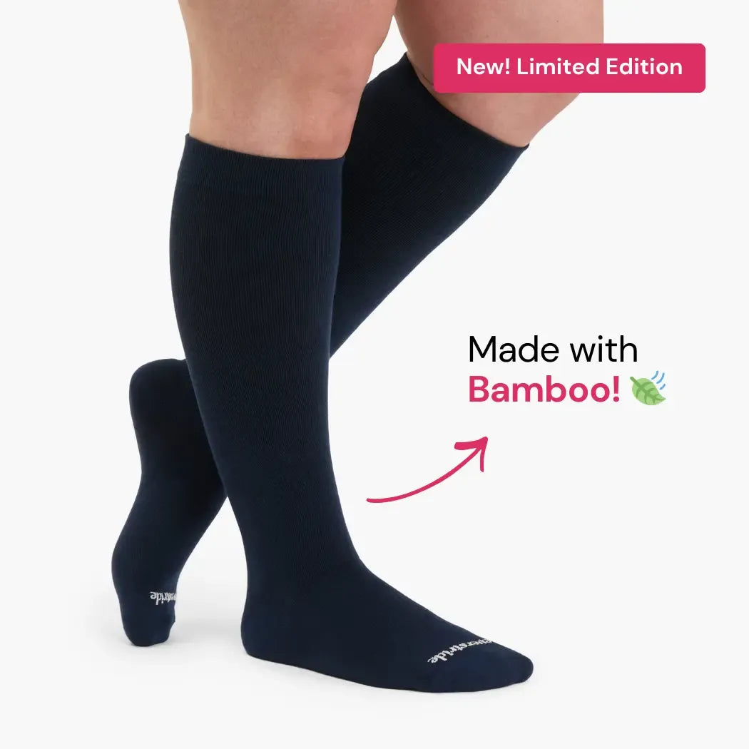 ✨Extra-Wide Compression Socks: Immediate Relief for Swelling & Fatigue