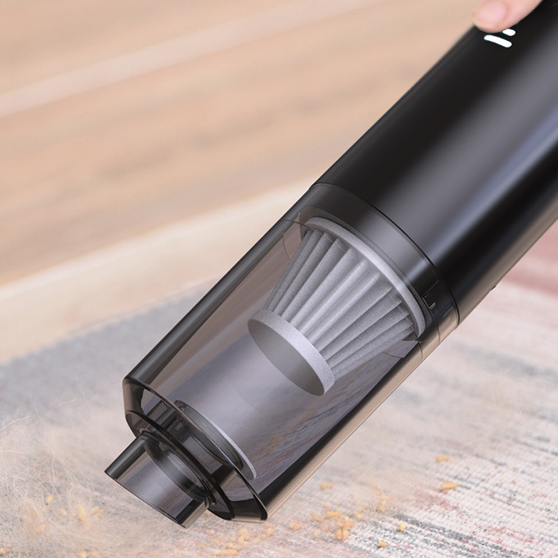 ✨Powerful Mini Car Vacuum Cleaner – Quiet, Cordless, HEPA Filtration for Deep Cleaning & Fresh Air