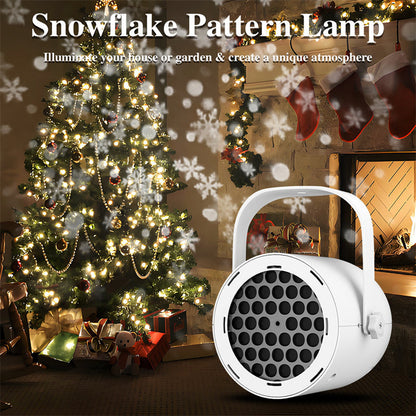 16-Pattern Christmas Projector Light | HD Festive LED Projection Lamp for Indoor & Outdoor Holiday Decorations